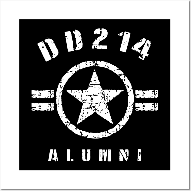 dd 214 alumni Wall Art by whatdlo